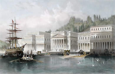 New Palace of Sultan Mahmoud the 2nd, on the Bosphorus